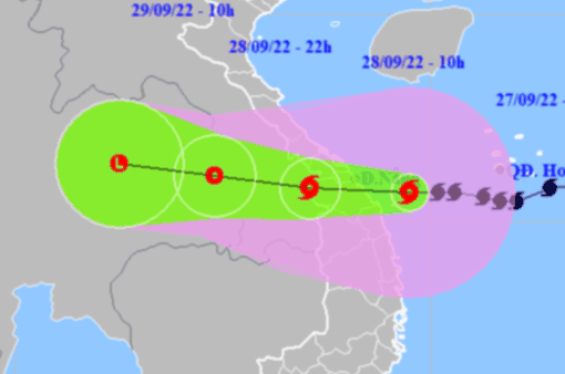 Bão số 4 giật cấp 15 sắp đổ bộ đất liền - Ảnh 1.