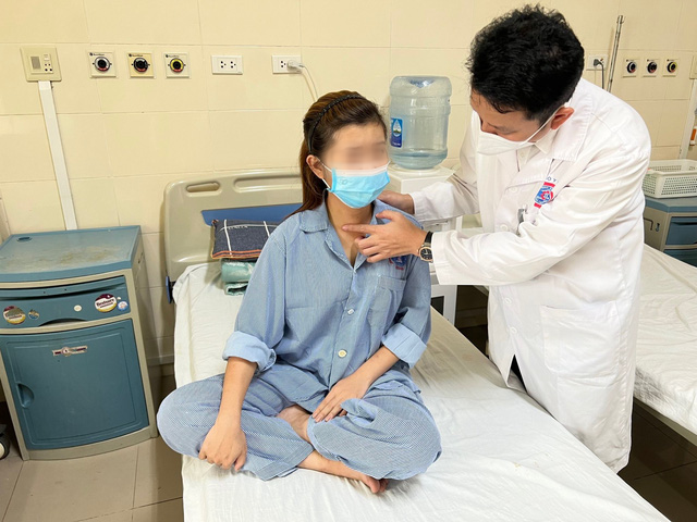Bệnh viện đầu tiên tại Việt Nam phẫu thuật robot cắt tuyến giáp qua tiền đình miệng - Ảnh 3.