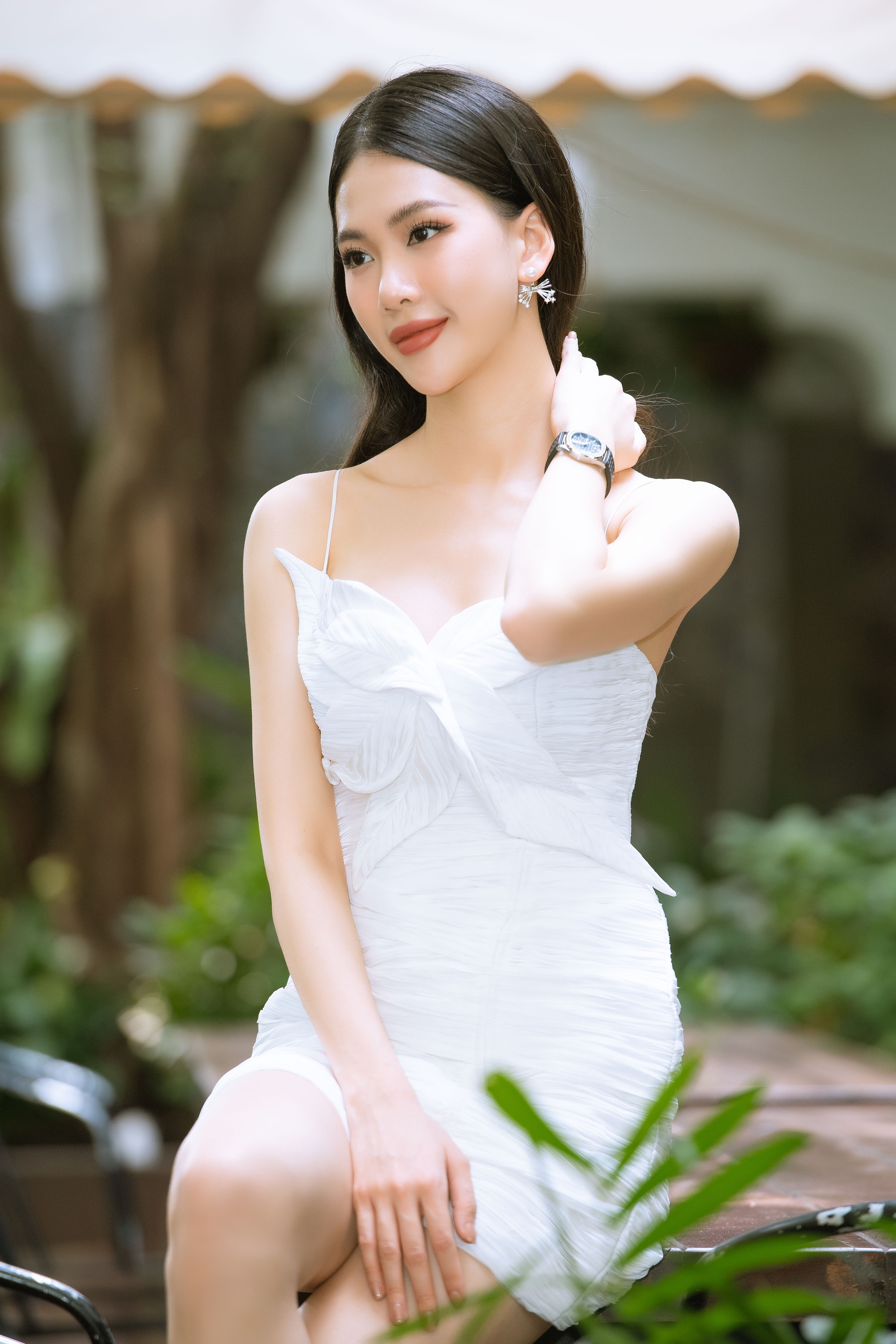 Quán quân Siêu mẫu Quốc tế Quỳnh Hoa tham gia trình diễn tại Tuần lễ thời trang New York - Ảnh 3. Quán quân Siêu mẫu Quốc tế Quỳnh Hoa tham gia trình diễn tại Tuần lễ thời trang New York - Ảnh 3.