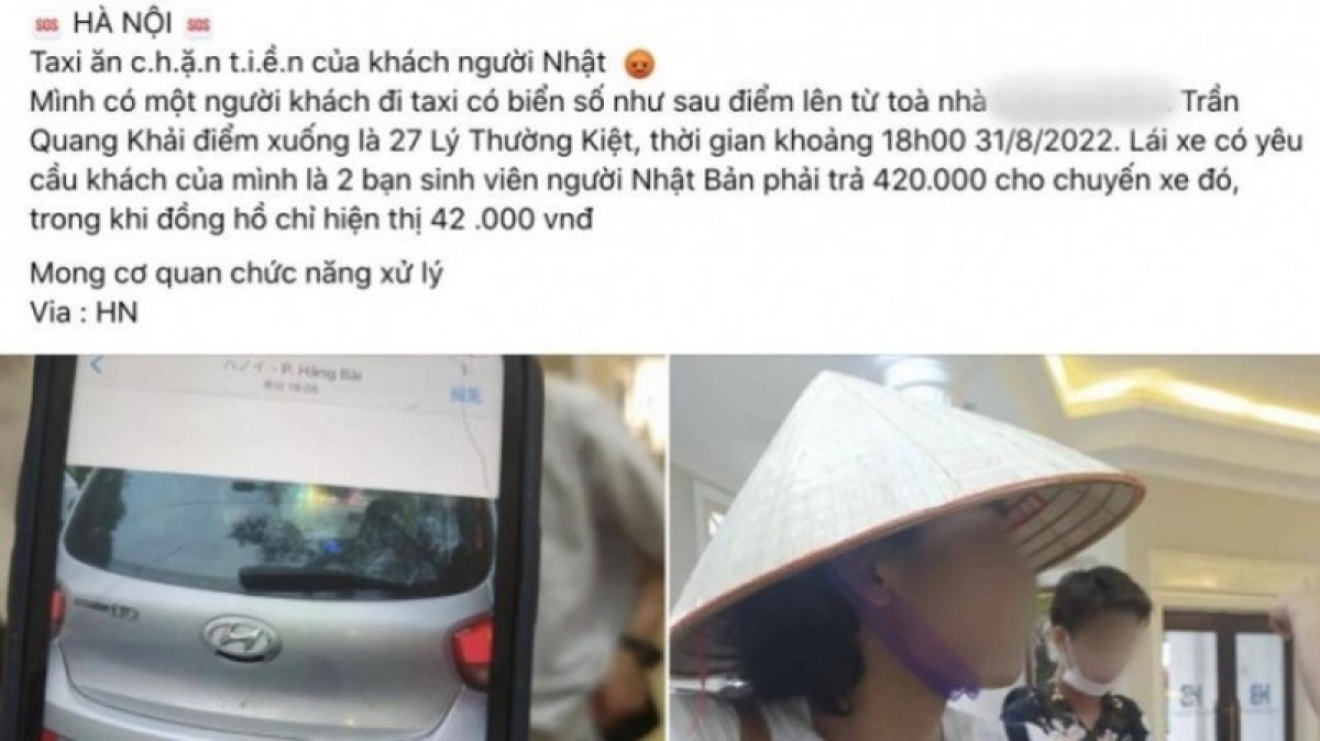 Thu 420.000 đồng cuốc taxi 42.000 đồng: Nên cấm hành nghề tài xế “chặt chém? - Ảnh 1.