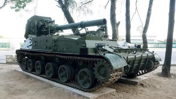 Cối tự hành 2S4 Tyuplan Nga phá hủy sở chỉ huy Ukraine - Ảnh 1.