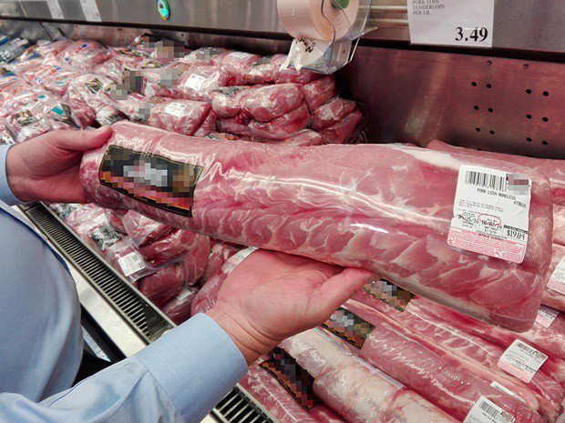 Lượng thịt lợn nhập khẩu liên tục giảm - Ảnh 1.