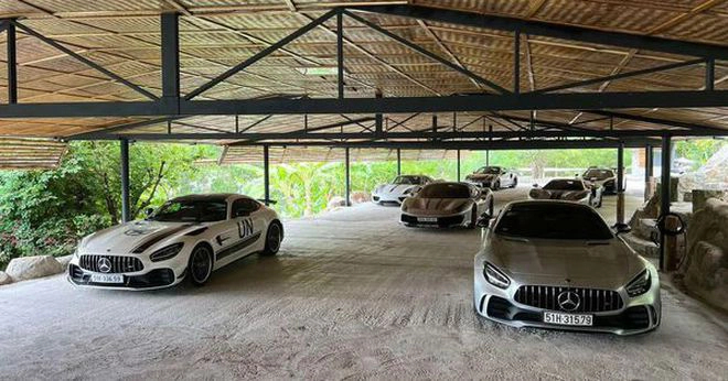 Hé lộ thêm nơi cất dàn siêu xe đắt đỏ nhất Việt Nam: Thiết kế mở, nằm ven hồ - Ảnh 2.