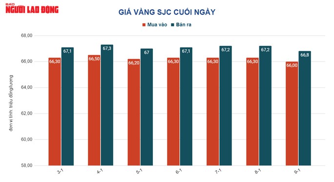 Giá vàng hôm nay 10-1: Tăng tiếp khi đồng USD bị bán tháo - Ảnh 2.