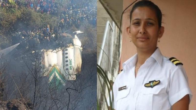Nữ cơ phó của máy bay Nepal: Trở thành phi công để tiếp tục ước mơ của người chồng đã thiệt mạng 17 năm trước trên chuyến bay rơi tương tự - Ảnh 3.