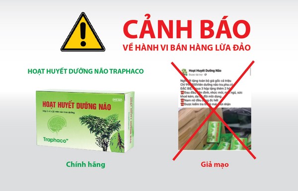  Traphaco lên tiếng về Hoạt huyết dưỡng não chỉ 20 nghìn đồng một hộp trăm viên được quảng cáo rầm rộ trên mạng  - Ảnh 1.