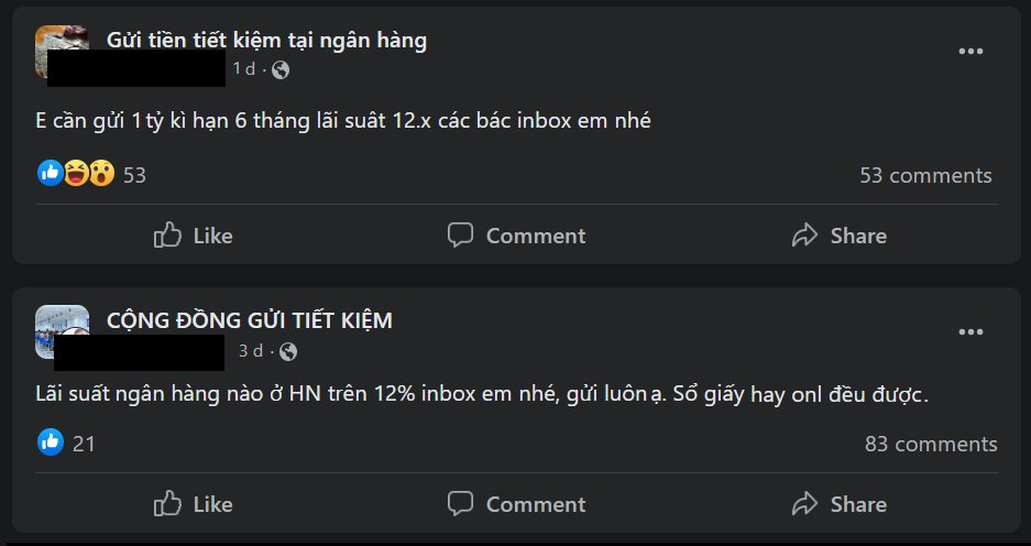 Người gửi tiền đua nhau tìm banker có thể hỗ trợ gửi tiền lãi suất cao và không ngần ngại mặc cả để được mức cao nhất - Ảnh 1.