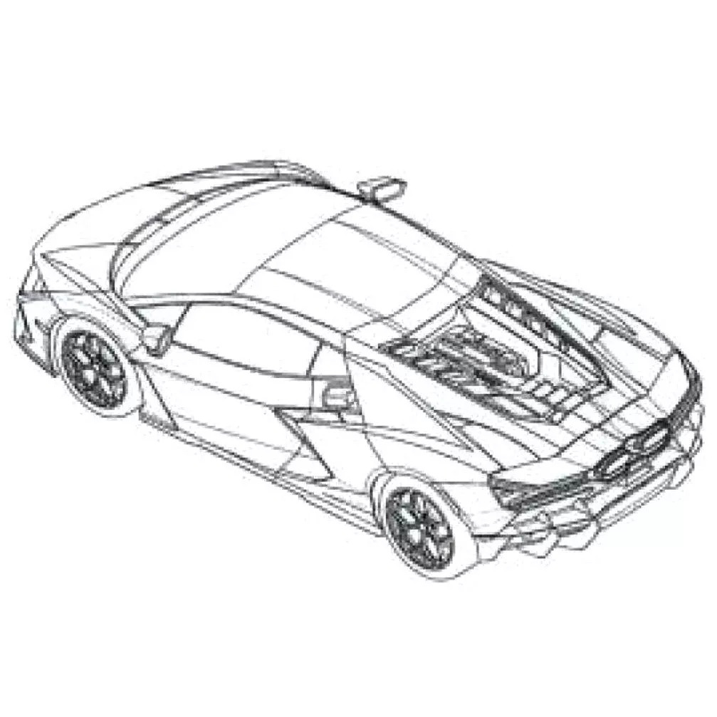 Bộ sưu tập Bản vẽ mô hình xe Lamborghini Chất lượng cao đầy chi tiết