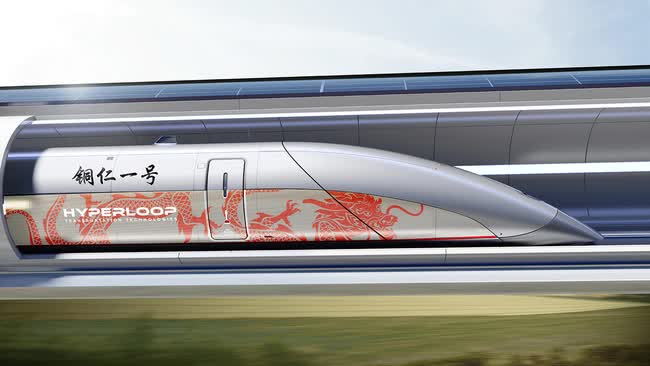 Trung Quốc lần đầu thử nghiệm thành công tàu siêu tốc Hyperloop, có thể bay trên mặt đất với tốc độ 1000km/h - Ảnh 1.