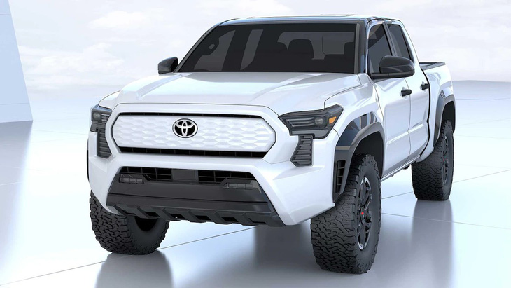 Toyota Hilux đời mới có thể lột xác chưa từng có: ăn theo thiết kế Tacoma - Ảnh 1.