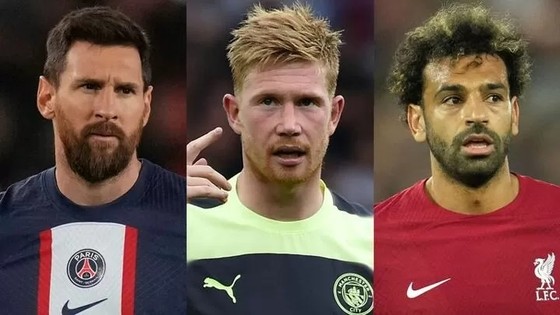 Saudi Arabia không từ bỏ việc tuyển mộ Lionel Messi, De Bruyne lẫn Mo Salah - Ảnh 1.