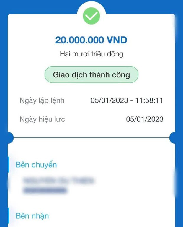 Du Thiên ủng hộ gia đình bé ở Đồng Tháp 20 triệu, phản ứng của netizen thế nào? - Ảnh 3.