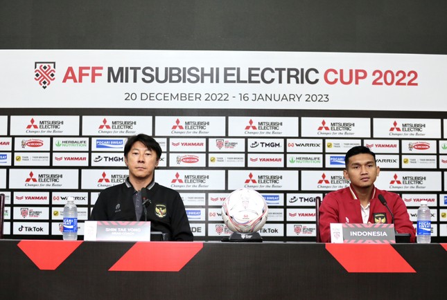 Ông Shin Tae-yong: Indonesia sẽ kết thúc trận đấu với đội tuyển Việt Nam trong 90 phút - Ảnh 2.