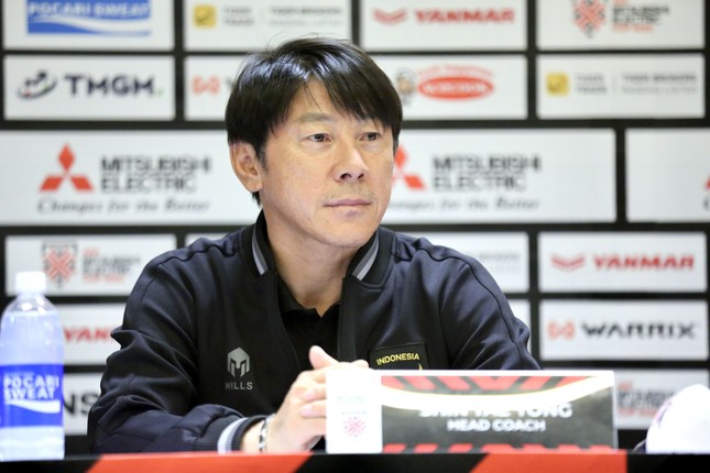 Ông Shin Tae-yong: Indonesia sẽ kết thúc trận đấu với đội tuyển Việt Nam trong 90 phút - Ảnh 1.