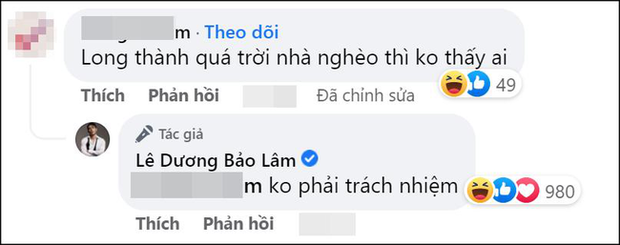 Lê Dương Bảo Lâm đáp trả đúng 4 chữ khi bị hỏi về chuyện từ thiện - Ảnh 2.