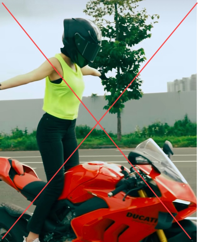 Ngọc Trinh tiếp tục hứng chỉ tr&iacute;ch về th&aacute;i độ th&aacute;ch thức sau khi bị C&ocirc;ng an xử phạt v&igrave; l&aacute;i moto bu&ocirc;ng 2 tay - Ảnh 5.