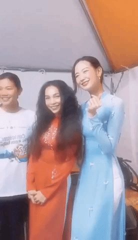  Ánh Viên chung hình với Hoa hậu Bảo Ngọc mà không bị lép vế, được netizen khen xinh không ngớt  - Ảnh 2.