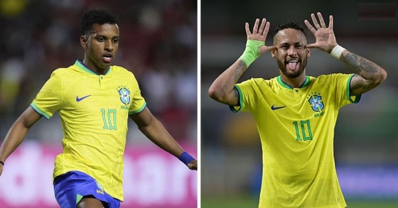 Sao Madrid Rodrygo bảo vệ đàn anh Neymar trước làn sóng chỉ trích - Ảnh 1.