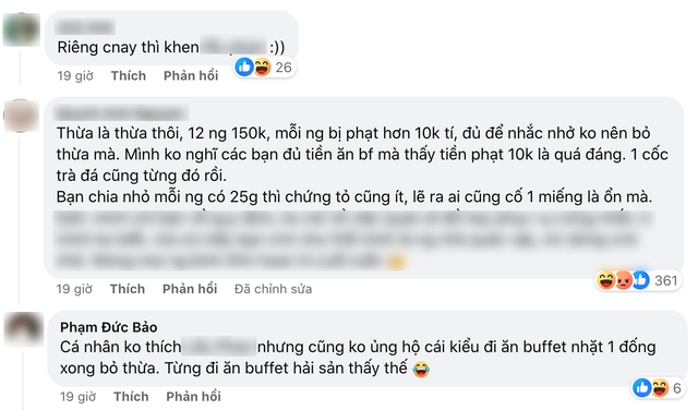 Tranh cãi chuyện đi ăn buffet bị phạt vì để thừa đồ: Làm đúng quy định nhưng không nên quá cứng nhắc? - Ảnh 2.