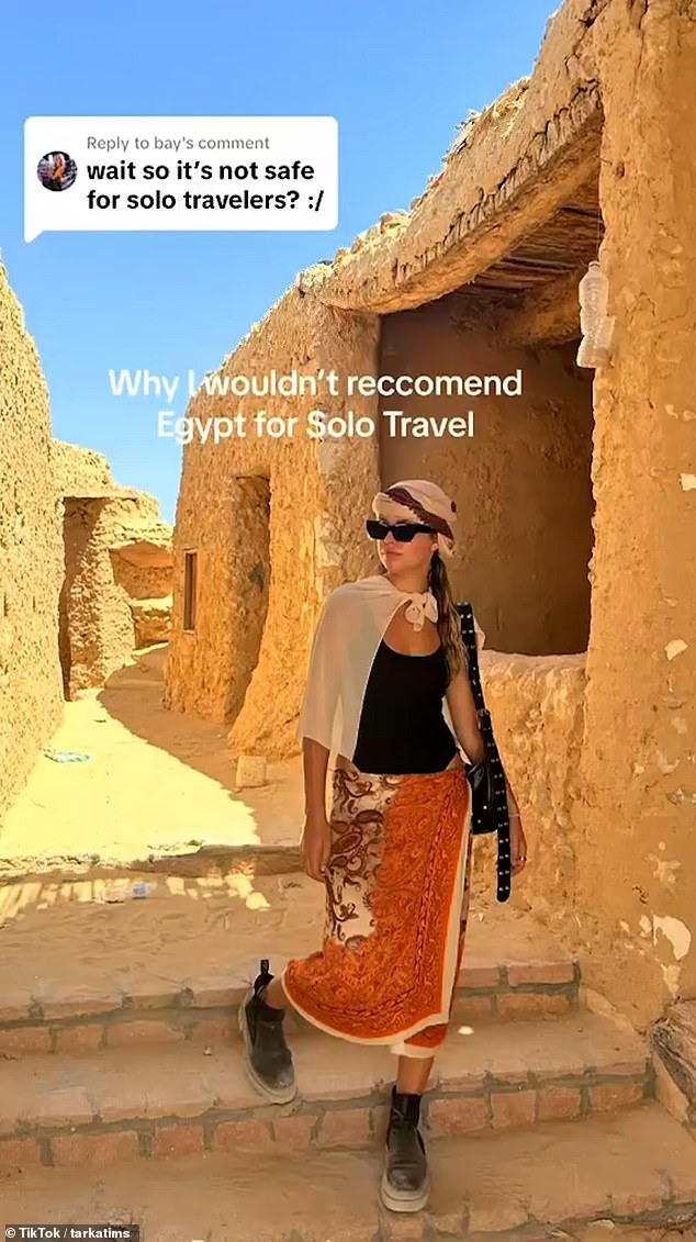 Nữ du khách gặp rắc rối khi đi du lịch, trở về tuyên bố: Các cô gái không nên đến Ai Cập một mình! - Ảnh 2.