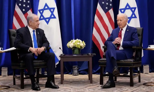 Thông điệp đanh thép của Tổng thống Mỹ Biden khi thăm Israel - Ảnh 1.