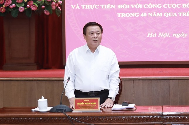 Thành ủy Hà Nội rút ra 8 bài học sau 40 năm đổi mới - Ảnh 2.