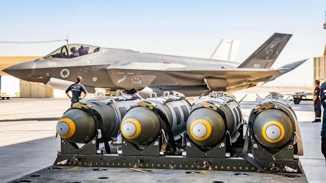 F-15, F-16 Israel sẽ phải ném đá ao bèo nếu F-35 không neo đậu trên bầu trời Gaza? - Ảnh 2.