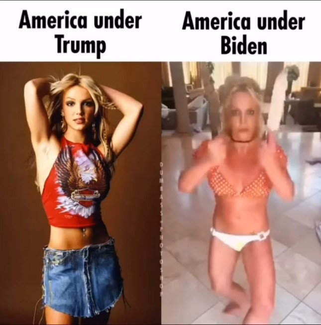 Con trai ông Donald Trump xúc phạm Britney Spears - Ảnh 1.