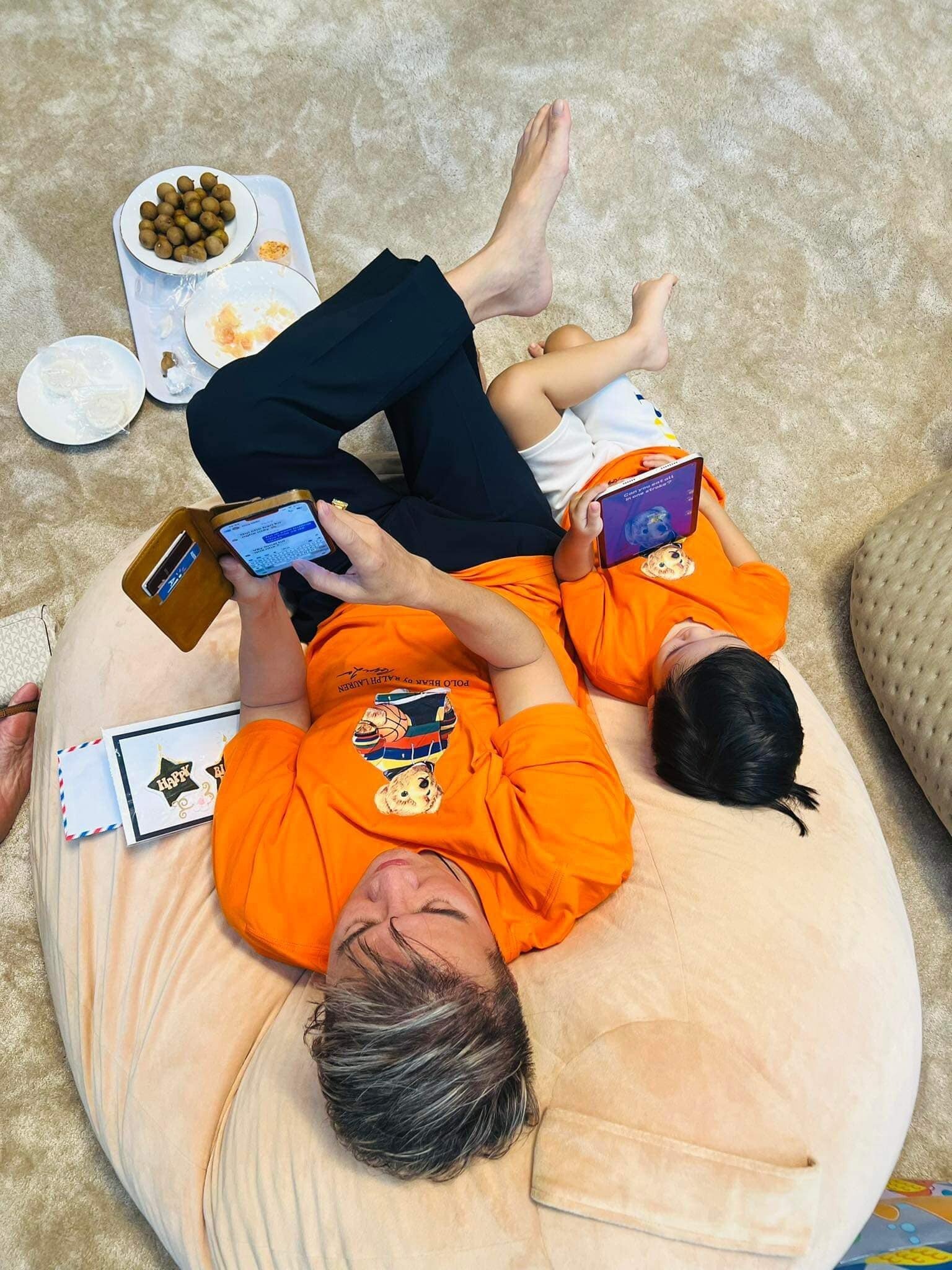 Sao Việt 21/10: Mr. Đàm hãnh diện khoe con trai giống mình như đúc - Ảnh 3.
