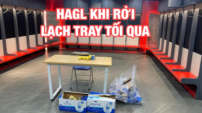 HAGL FC có hành động đẹp khiến nhân viên dọn dẹp phải chấm ngay 10 điểm vì quá nể - Ảnh 1.