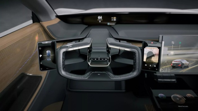 Lexus LF-ZL - SUV to hơn LX có nội thất ngập màn hình, vô-lăng siêu dị - Ảnh 2.