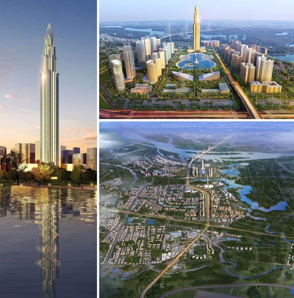Siêu dự án 4,2 tỷ USD của Hà Nội sắp có tin vui: Tòa tháp 108 tầng cao nhất Việt Nam đặt nền móng đầu - Ảnh 5. Siêu dự án 4,2 tỷ USD của Hà Nội sắp có tin vui: Tòa tháp 108 tầng cao nhất Việt Nam đặt nền móng đầu - Ảnh 5.