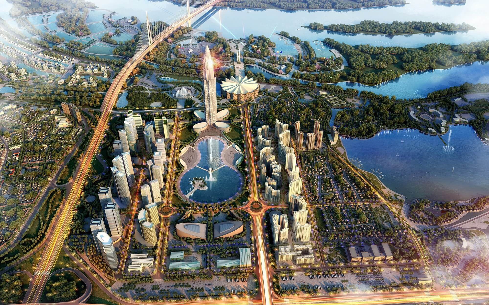 Siêu dự án 4,2 tỷ USD của Hà Nội sắp có tin vui: Tòa tháp 108 tầng cao nhất Việt Nam đặt nền móng đầu - Ảnh 3. Siêu dự án 4,2 tỷ USD của Hà Nội sắp có tin vui: Tòa tháp 108 tầng cao nhất Việt Nam đặt nền móng đầu - Ảnh 3.