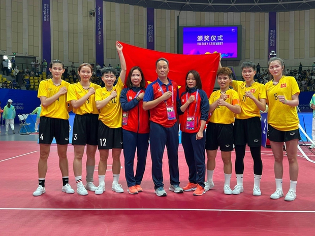  Trần Thị Ngọc Yến: Em út vàng đưa tuyển cầu mây nữ vô địch ASIAD 19 - Ảnh 6.