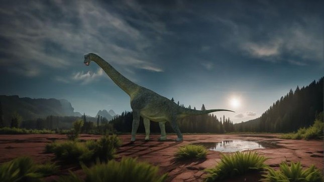 Tìm thấy hóa thạch khủng long cổ dài khổng lồ chưa từng thấy - Ảnh 1.