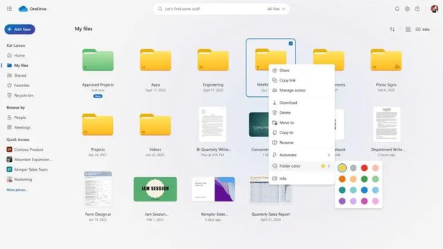 Dịch vụ lưu trữ OneDrive được Microsoft nâng cấp toàn diện, tích hợp trí tuệ nhân tạo - Ảnh 2.