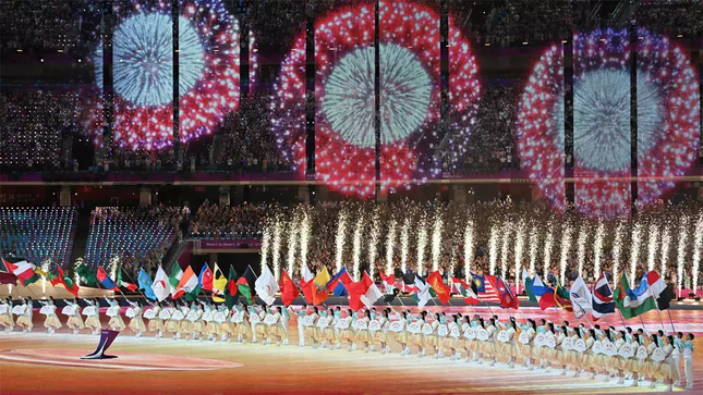 Bế mạc Asiad 19: Nơi tôn vinh những người hùng Asiad 19 - Ảnh 1.