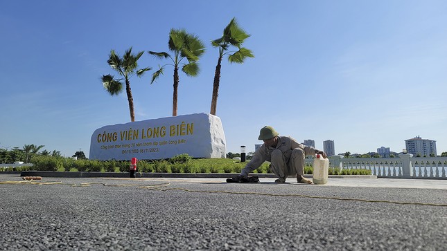Mãn nhãn với công viên gần 100 tỷ sắp hoàn thiện chào mừng 20 năm thành lập quận Long Biên - Ảnh 10.