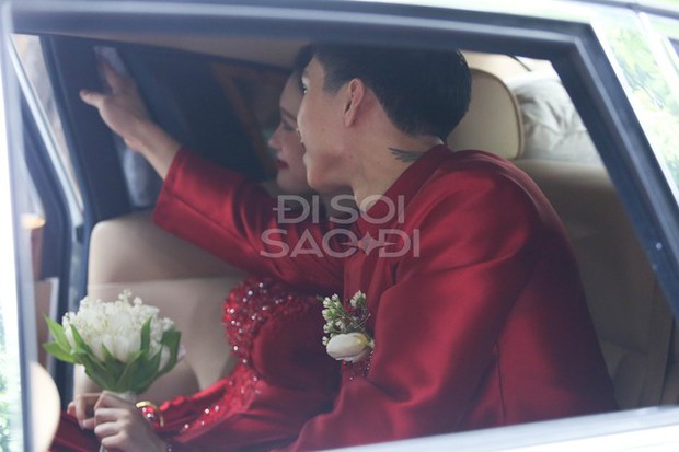 Đoàn Văn Hậu có hành động tinh tế 10 điểm khi đón nàng Doãn Hải My lên xe hoa tiền tỉ về Thái Bình - Ảnh 7.