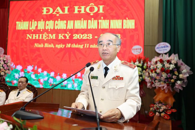 Trung tướng, nguyên Phó Tổng cục trưởng làm Chủ tịch Hội Cựu CAND tỉnh - Ảnh 6.
