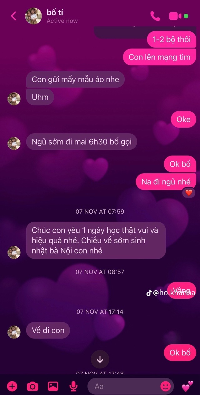 Con gái chia sẻ loạt tin nhắn với Hồ Hoài Anh, khẳng định 1 điều về bố - Ảnh 6.