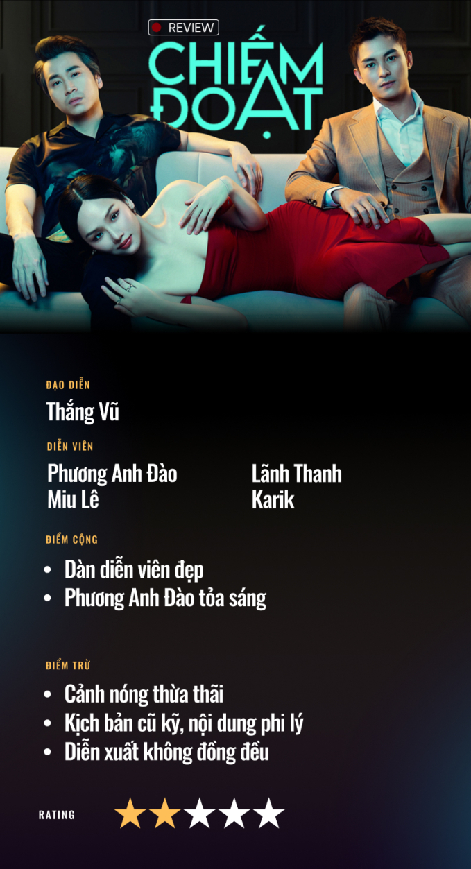 “Chiếm đoạt”: Bộ phim ngập tràn cảnh nóng đáng quên của điện ảnh Việt - Ảnh 6.