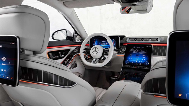 Mercedes-AMG G 63 2024 sẽ có nội thất sang chảnh như S-Class, thay giảm xóc thích ứng chống lật - Ảnh 3.