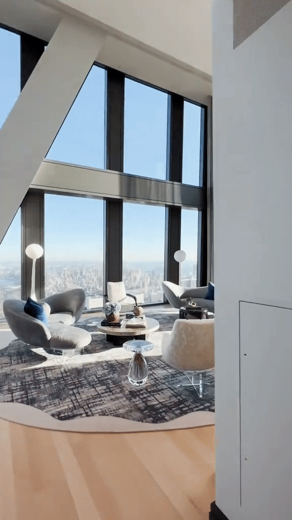 Chiêm ngưỡng căn penthouse giá gần 64 triệu USD trong tòa nhà mỏng nhất thế giới: Từ thiết kế đến nội thất đều đỉnh của chóp - Ảnh 6.
