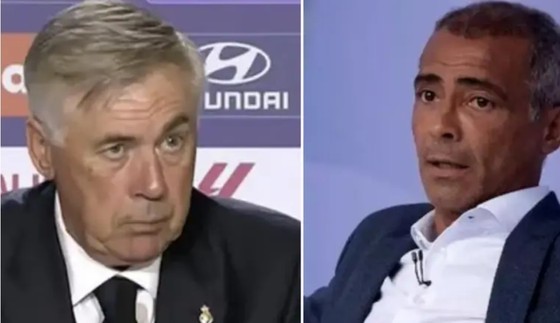 Huyền thoại Brazil Romario không ủng hộ Carlo Ancelotti tiếp quản Selecao năm 2024 - Ảnh 1.