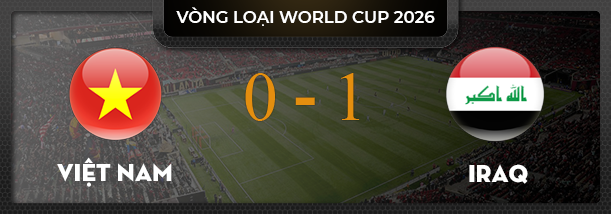 Việt Nam 0-1 Iraq: Bàn thua đáng tiếc ở phút 90+7 - Ảnh 1.