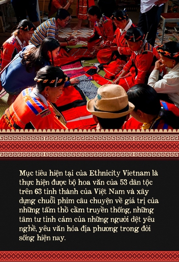 Nhóm bạn trẻ vẽ lại hoa văn thổ cẩm theo cách đặc biệt, để công nghệ thành dấu gạch nối giữa truyền thống và hiện đại - Ảnh 10.