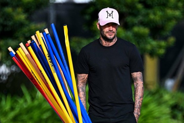 David Beckham mỗi ngày đều đến sân tập từ sáng sớm chỉ để được xem Messi tập luyện - Ảnh 1.