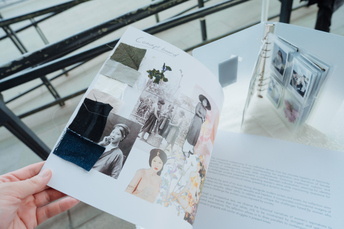 Các NTK Gen Z truyền cảm hứng về thời trang bền vững tại Triển lãm Tuần lễ thời trang tốt nghiệp 2023 - Ảnh 5.