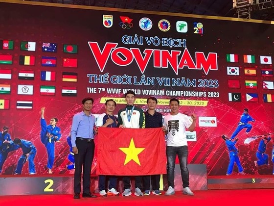 Võ sỹ vovinam Việt Nam có thêm 4 tấm HCV quan trọng ở giải vô địch thế giới - Ảnh 1.